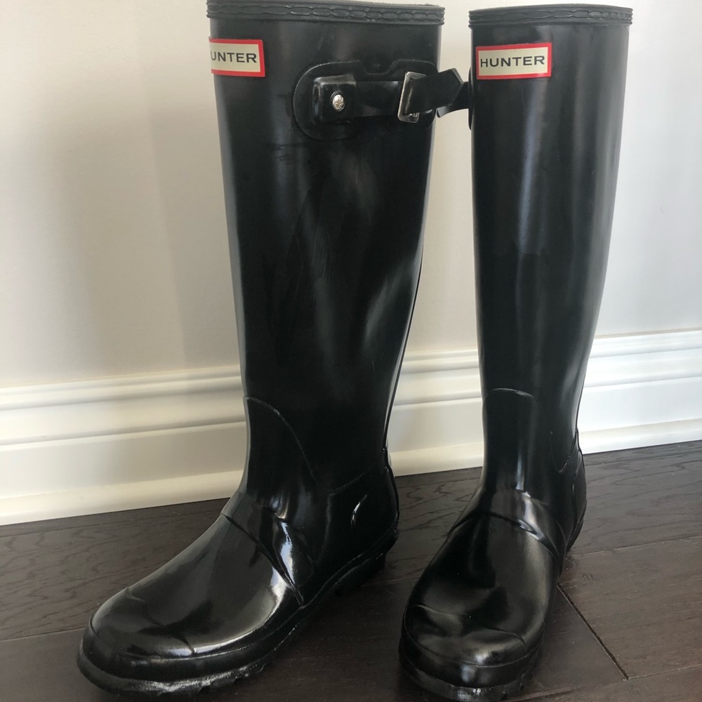 Hunter Glassy boots